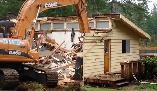 Home Demolition Remodeling Project