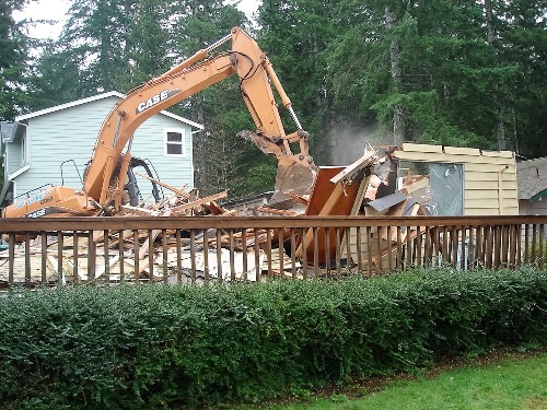 Home Demolition Remodeling Project